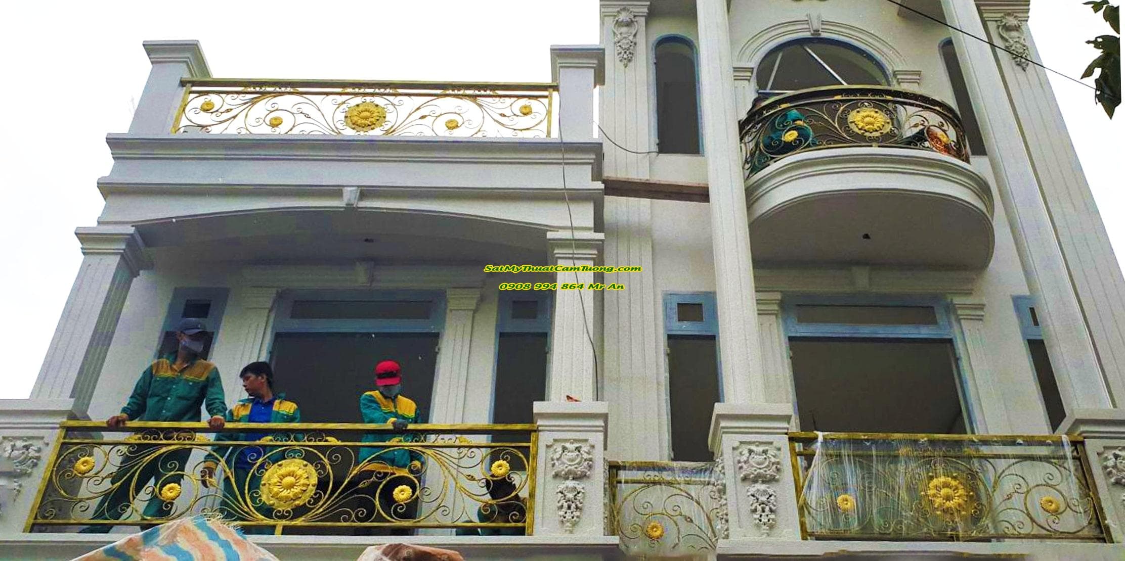 BAN CÔNG SẮT BC-614