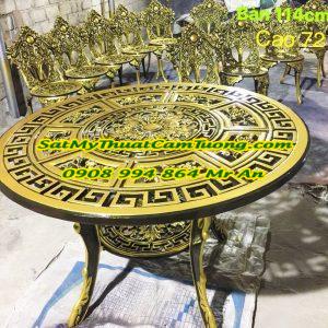 BÀN GHẾ NHÔM ĐÚC NĐ-08