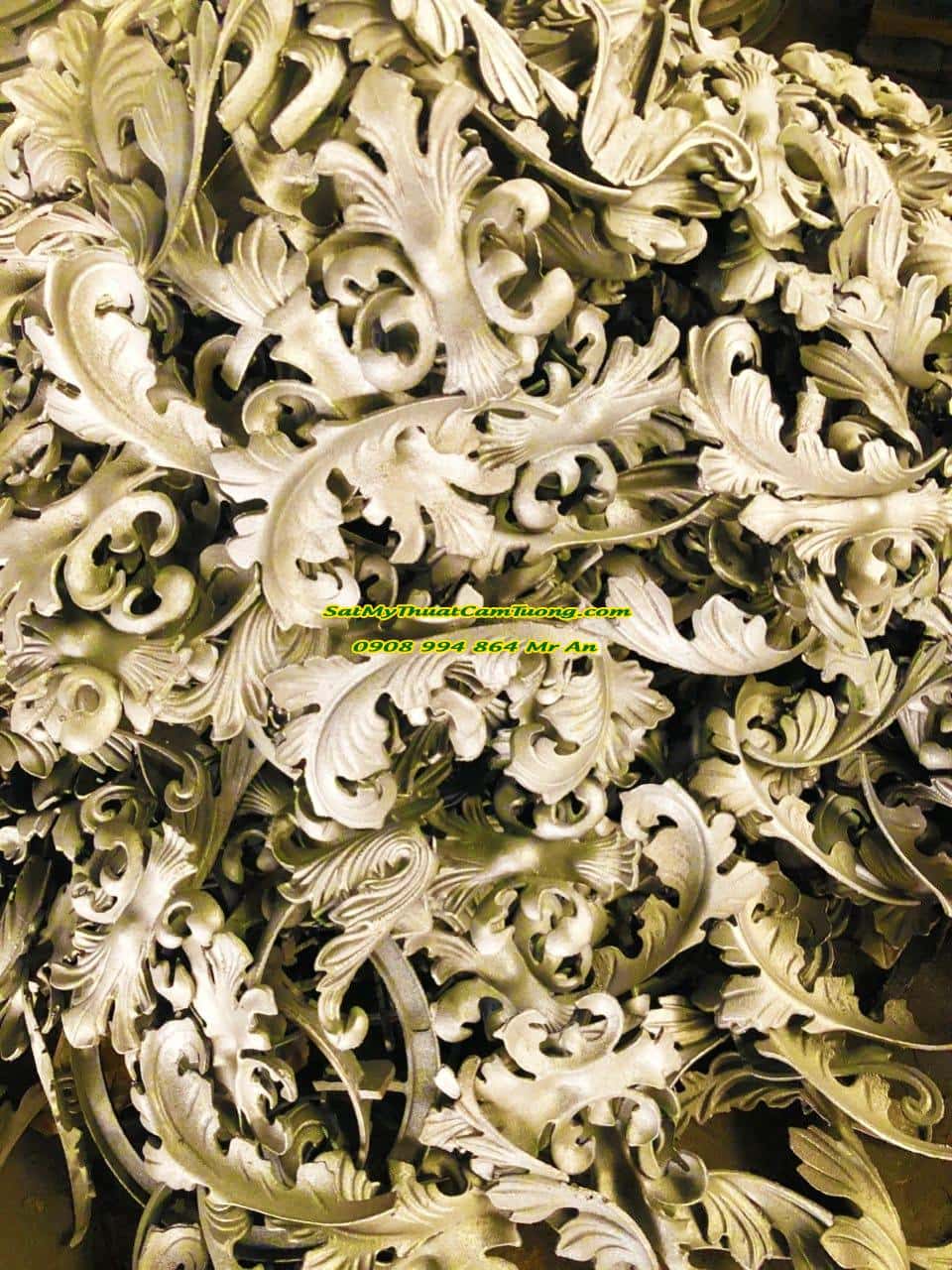 PHỤ KIỆN HOA LÁ SẮT, GANG PK-03