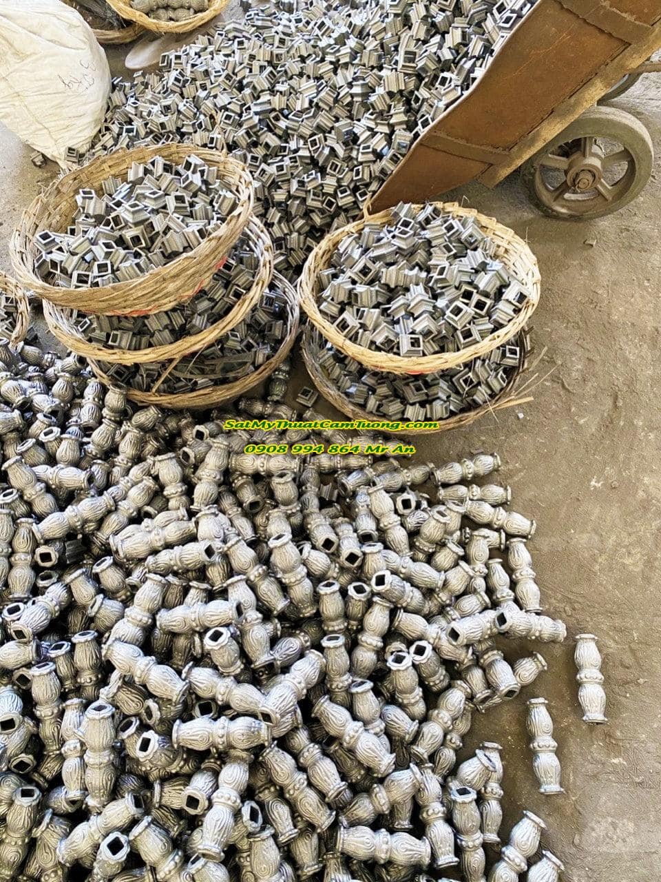 PHỤ KIỆN HOA LÁ SẮT, GANG PK-11