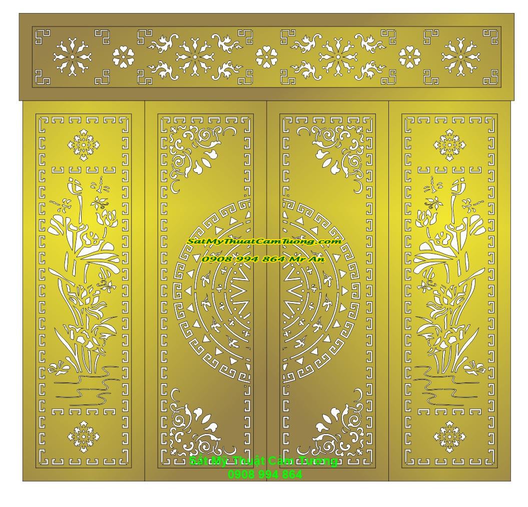 CỬA CỔNG CNC CC/CNC–833