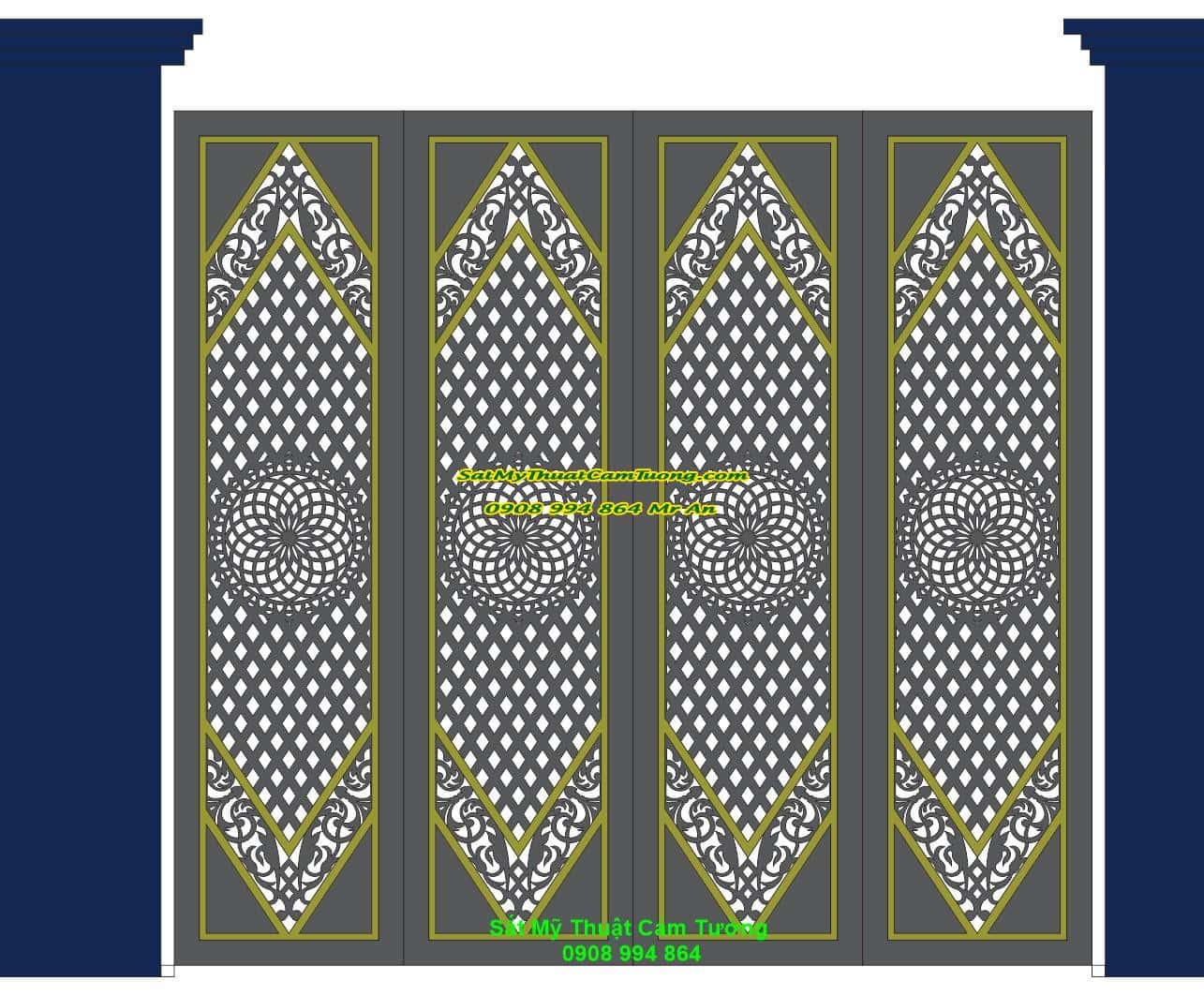 CỬA CỔNG CNC CC/CNC–841