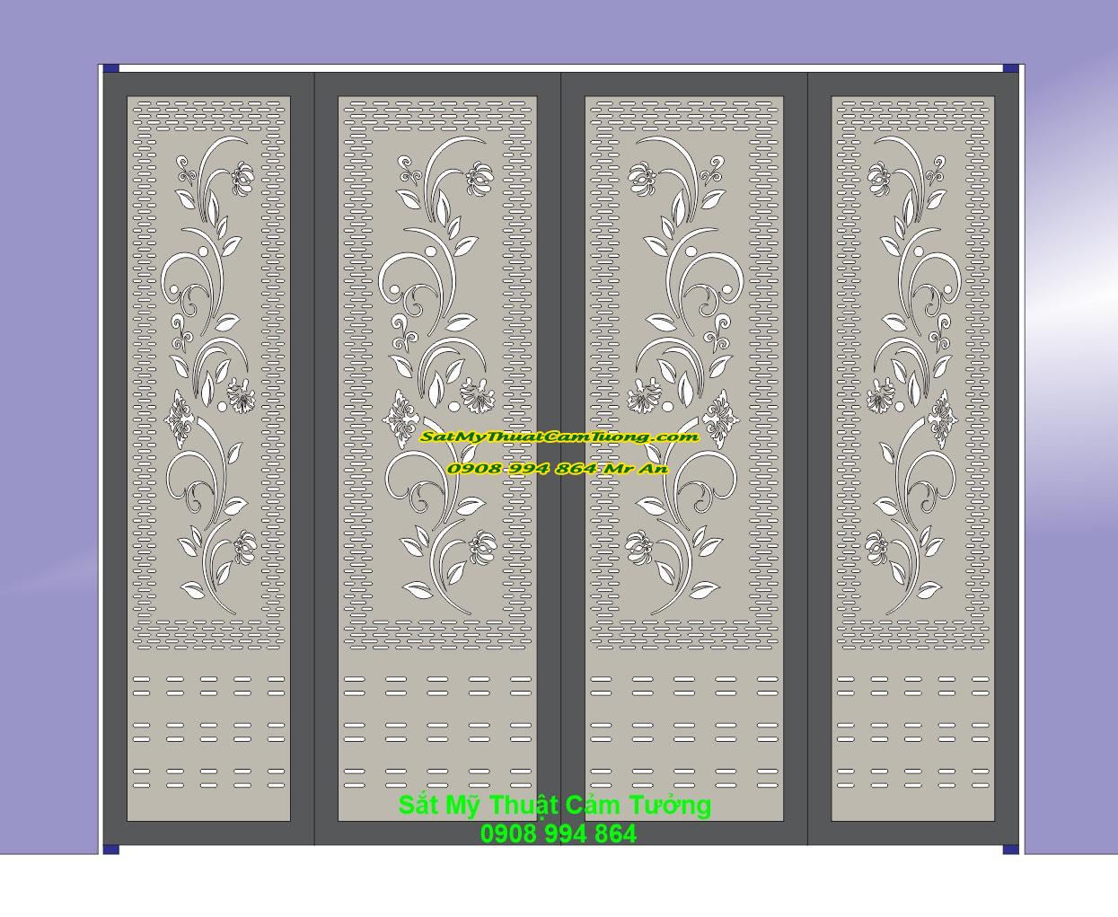 CỬA CỔNG CNC CC/CNC–842