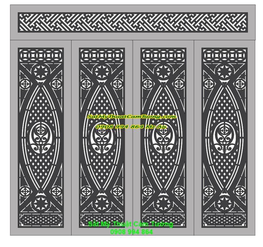 CỬA CỔNG CNC CC/CNC–845