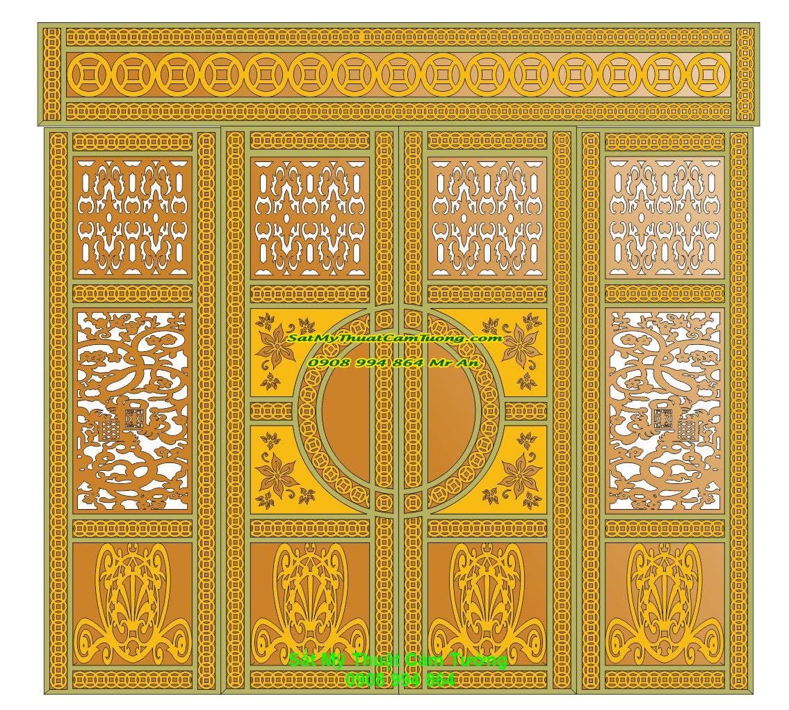 CỬA CỔNG CNC CC/CNC–846