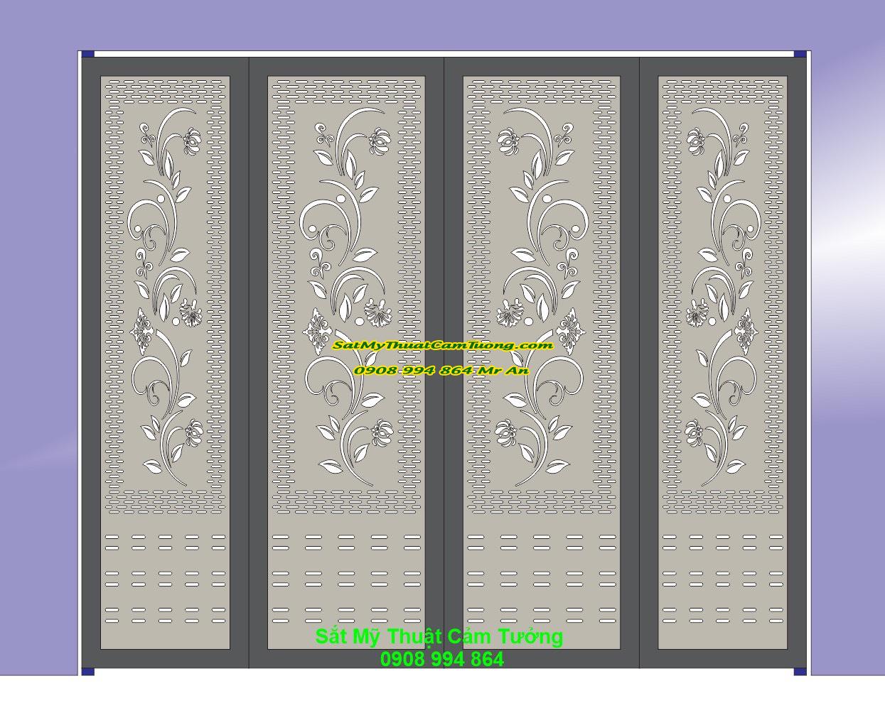 CỬA CỔNG CNC CC/CNC–848