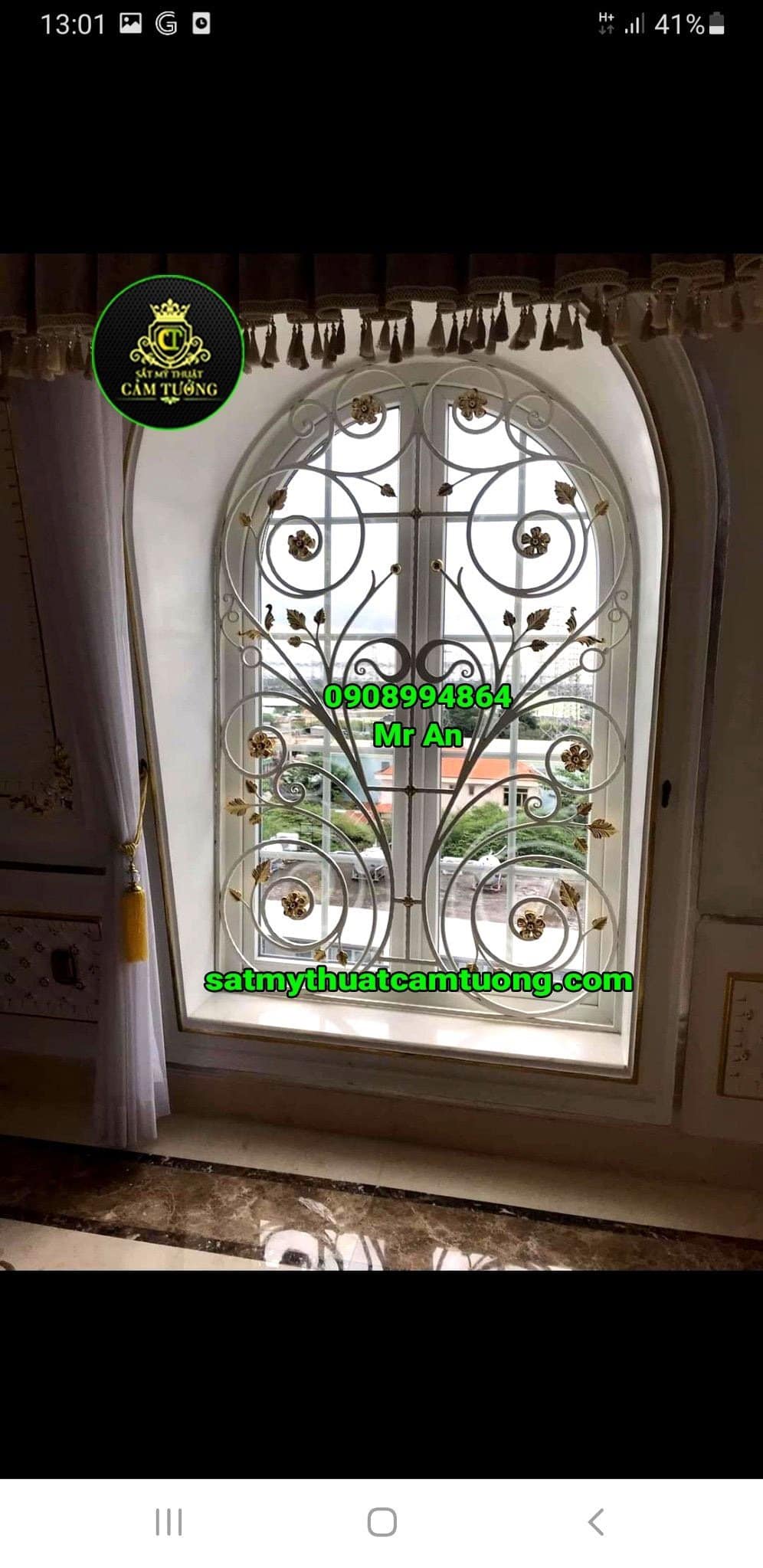 Bông cửa sổ CS-001