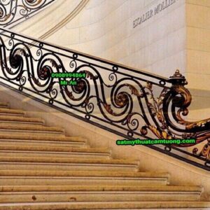Cầu thang sắt 002