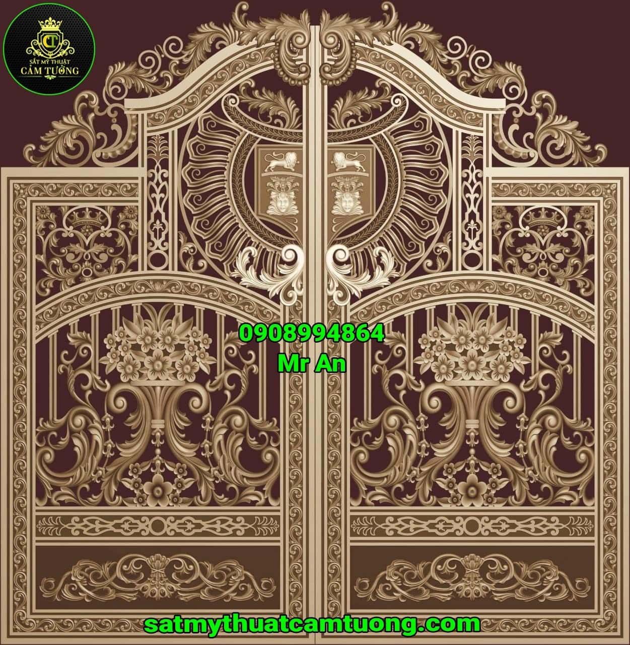 Cua Cong Hop Kim Nhom Duc 91