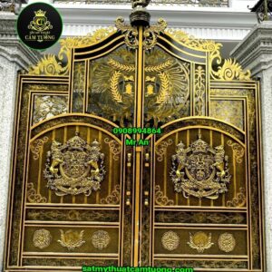 Cửa cổng sắt 033