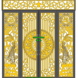 Cửa cổng sắt 029