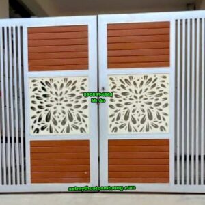 Cửa cổng sắt 016