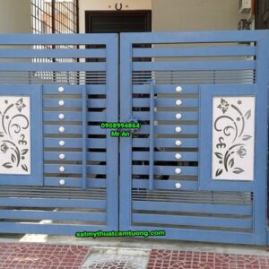 Cửa cổng sắt 009