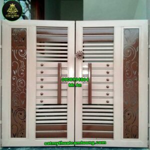 Cửa cổng sắt 008