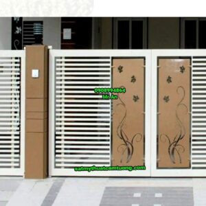 Cửa cổng sắt 005