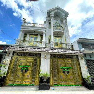 Cửa cổng sắt 002