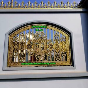 Hàng rào nhôm đúc 010