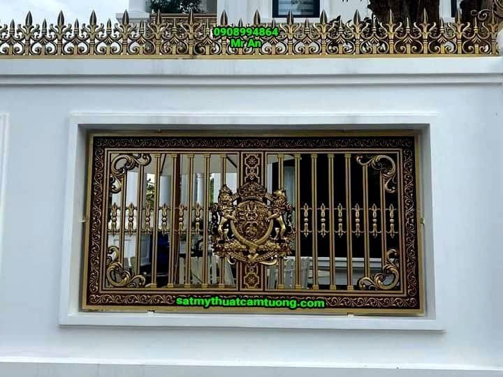 Hàng rào nhôm đúc 007