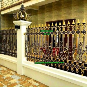Hàng rào nhôm đúc 006