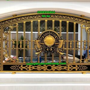 Hàng rào nhôm đúc 005