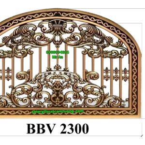 Hàng rào nhôm đúc 002