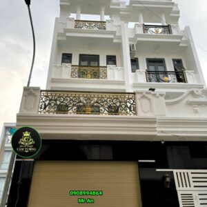 Lan can nhôm đúc 009