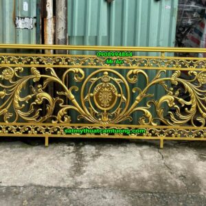 Lan can nhôm đúc 005