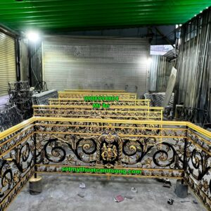 Lan can nhôm đúc 004