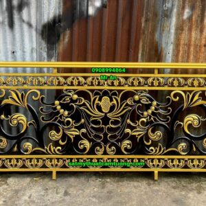 Lan can nhôm đúc 003