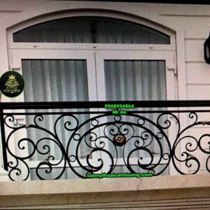 Lan can sắt mỹ thuật 012