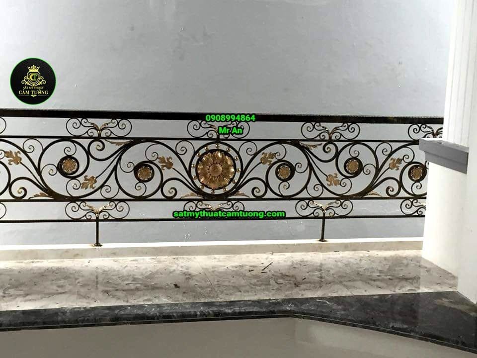 Lan can sắt mỹ thuật 011