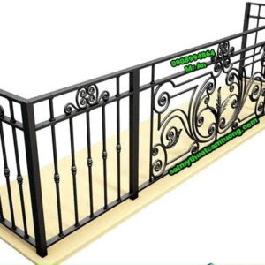 Lan can sắt mỹ thuật 010