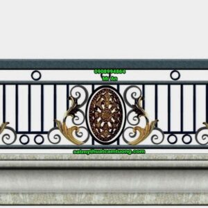 Lan can sắt mỹ thuật 006