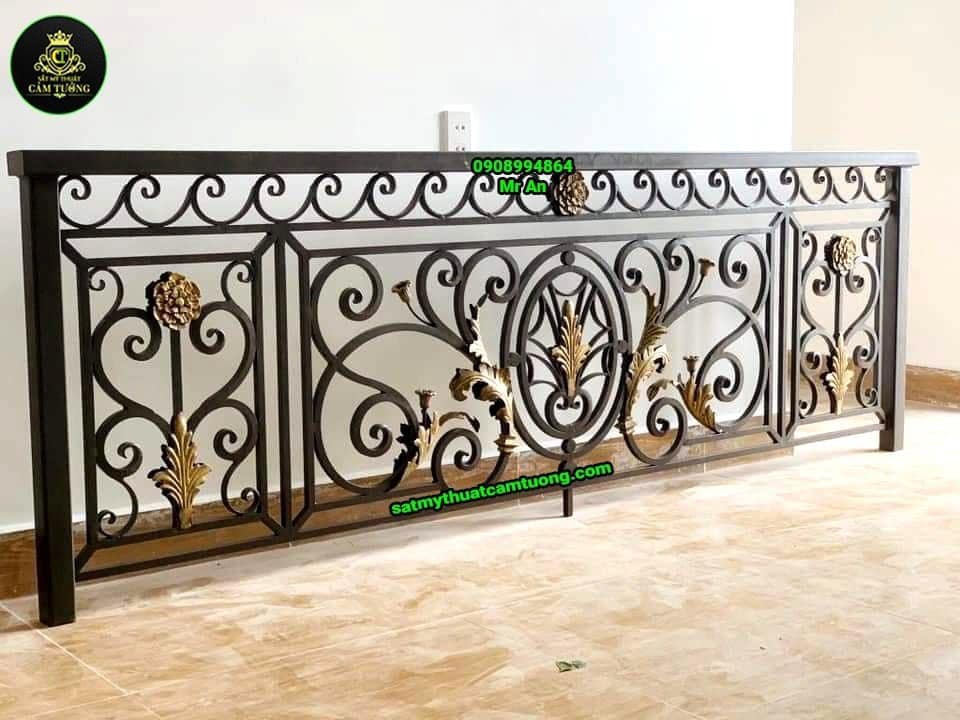 Lan can sắt mỹ thuật 005