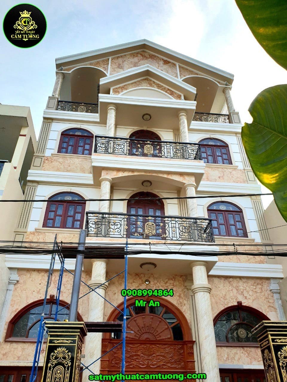 Lan can sắt mỹ thuật 004