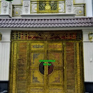 Lan can sắt mỹ thuật 002